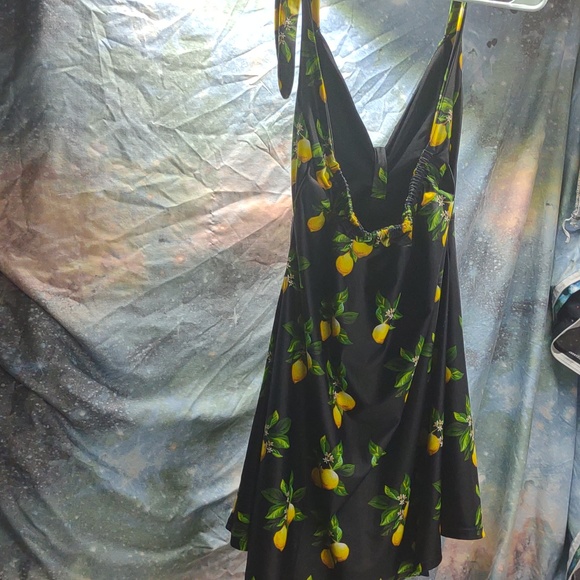 Swim Around Neck One Piece Lemon Bathing Suit Poshmark